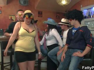 Chubby Party Girls get Naked in the BBW Bar: Free dirty movie 42 | xHamster