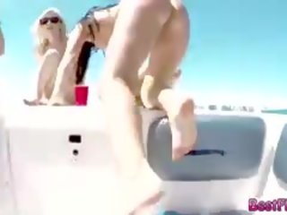 Hardcore dirty clip Action On A Yacht With These Rich Kids