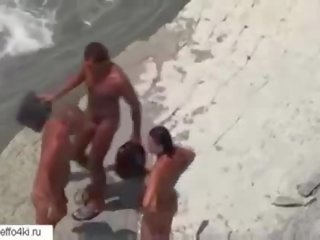 Amateur xxx video on the beach